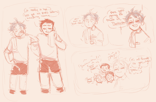 allucka:this is only touching the surface of my daichi + suga (ft tanaka) art from twt but these r m