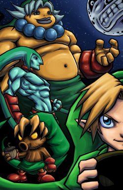 triforceof-power:  Majoras Mask by ~K-fry-express