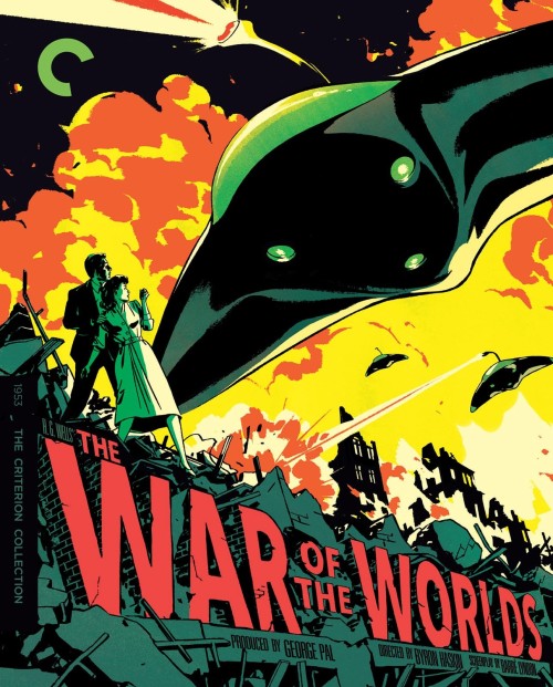 My cover for the Criterion Collection release of 1953′s “The War of the Worlds”