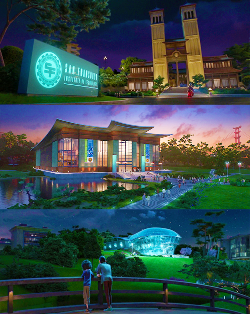 Big Hero 6: scenery porn