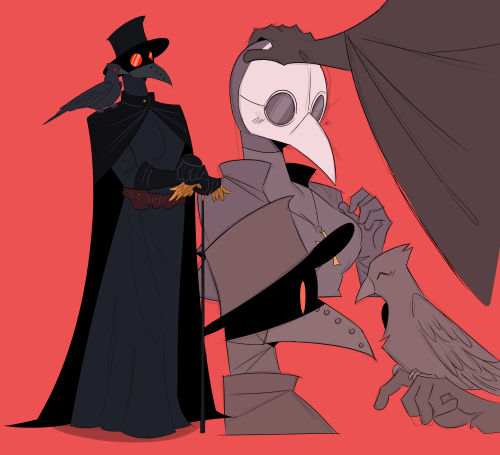 idolomantises:the black plague doctor has a brother