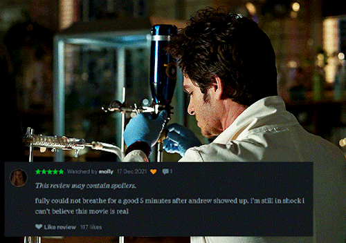 SPIDER-MAN: NO WAY HOME (2021) + Letterboxd Reviews (Andrew Garfield Edition)