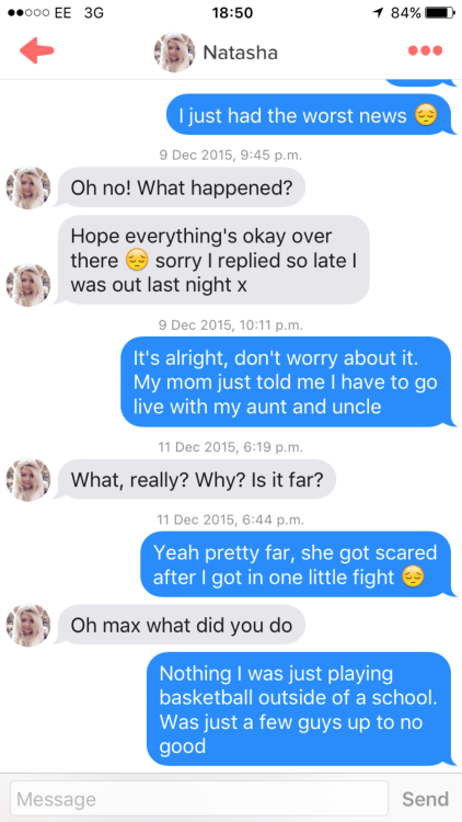 thisisthemaxwellmurder: Gotten bored with Tinder so I’m no using it to pretend I have the back