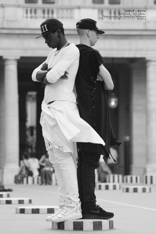 blackfashion:  FRENCH FASHION CREW WELCOME TO PARIS 2HYPE4PARIS x ReachToPower Danii & Theo  http://wacfuckthemall.tumblr.com/  http://clasicss.tumblr.com/