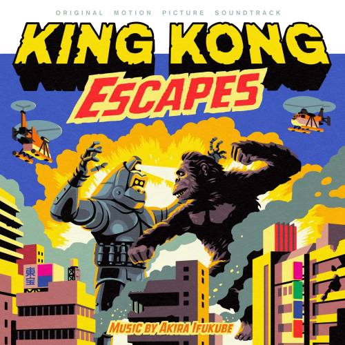 brokehorrorfan:King Kong Escapes’ original motion picture soundtrack is available on vinyl for