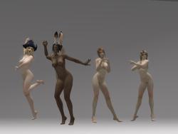 nudekittyn:Bored, so working on tools for others…4x Xps models for peoples to play.  Thanks for wadamen for the bladestorm models, and elDM for the sample poses.https://www.dropbox.com/s/61f08svaraspgyb/DianeNude.rar?dl=0https://www.dropbox.com/s/etrpdvq8