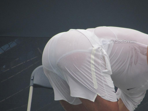 Porn Pics assofmydreams:  Rafael Nadal in wet, white,