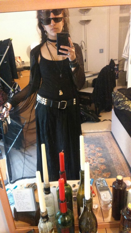 Casual Goth Outfit #4 Some new finds&hellip;