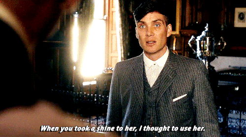 fypeakyblinders: I WAS GOING TO LET YOU GO THROUGH WITH IT, BUT IN THE END, MY CONSCIENCE GOT THE BE