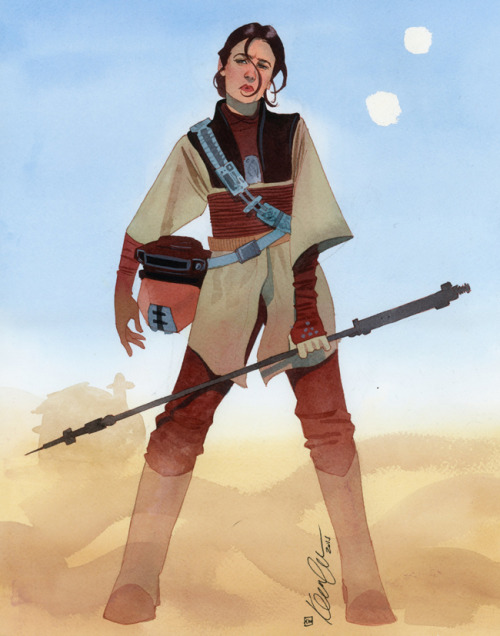 kevinwada:Happy Star Wars Day!  Some old pieces for ya!  