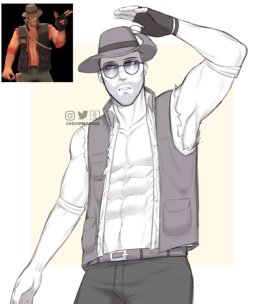 Draw Sniper In His New Bushman Cosmetic
