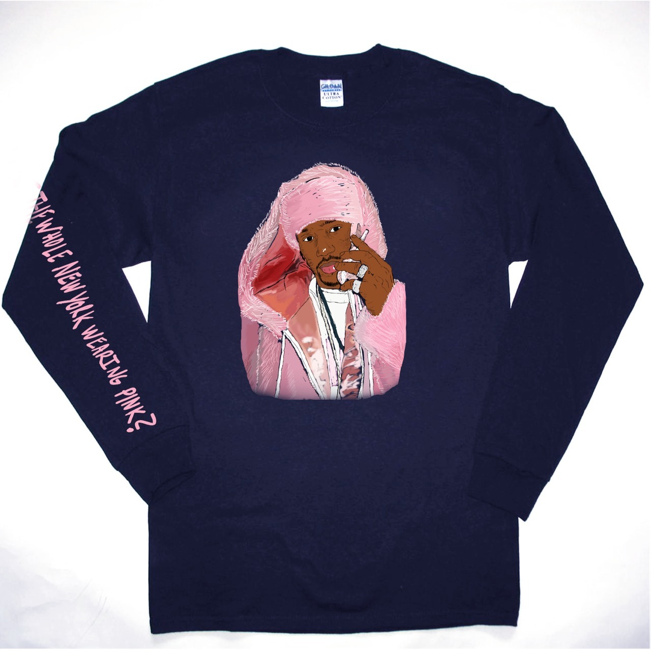 thewavery:  &ldquo;How I got the Whole New York wearing pink?&rdquo; L/S