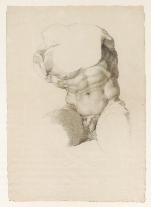 1et 2 : Torse du Belvédère. Dessin. 4ème quart 18ème siècle.