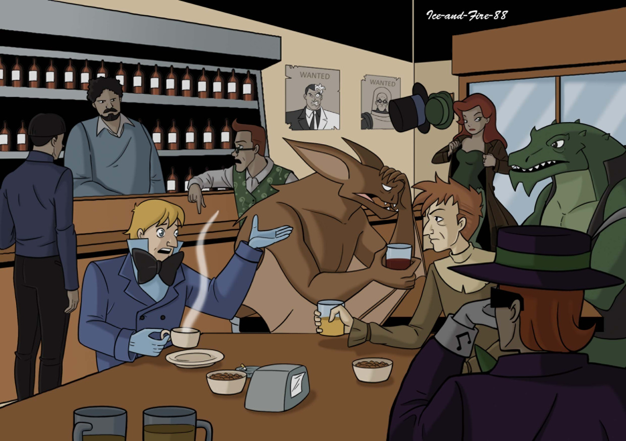 batmannotes:  Villain’s Pubby DeviantART user ice-and-fire-88