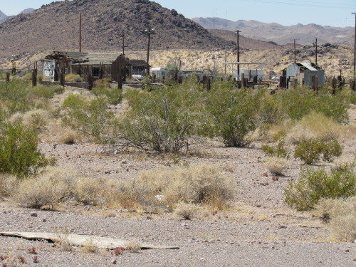 Ghost town- just off of Route 66, California.