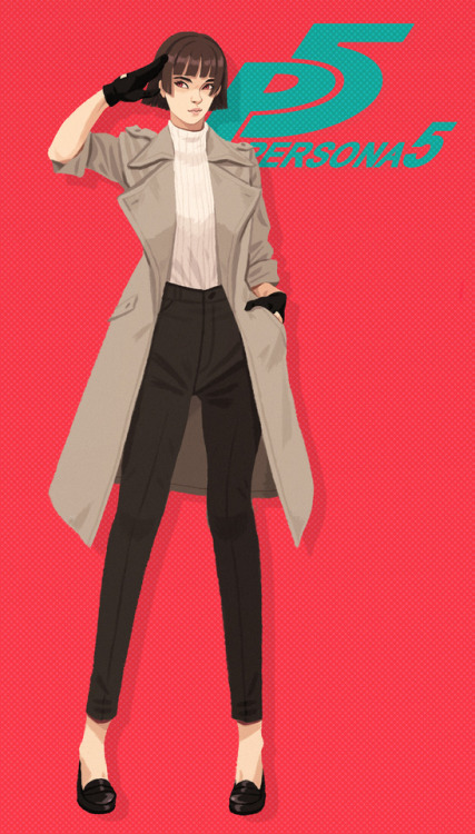 Commissioner Nijima, the trench coat is mandatory for the job.