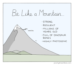 pdlcomics:  Like a Mountain