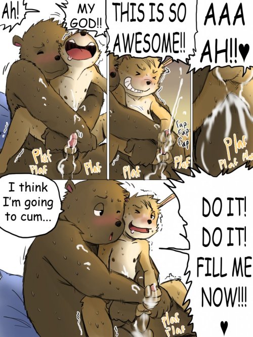 zoopnigh:  furriesanddicks:  Johann + Mike - By: T0L0K  And this is how sex works :3 