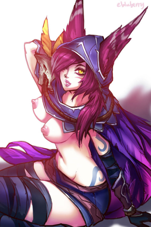 Sex ebluberry: Fanart Friday - Xayah Voted by pictures