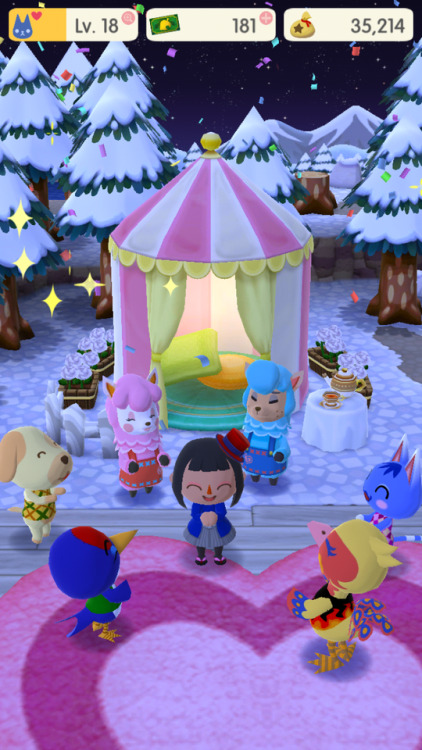 I got animal crossing pocket camp, it’s so much fun and relaxing also it really cheers me up, 