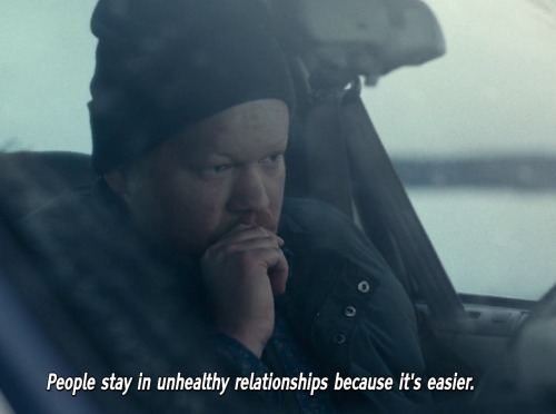 psychoticful: “People stay in unhealthy relationships because it’s easier. Basic physics. An object in motion tends to stay in motion. People tend to stay in relationships past their expiration date. It’s Newton’s first law of emotion.” I’m