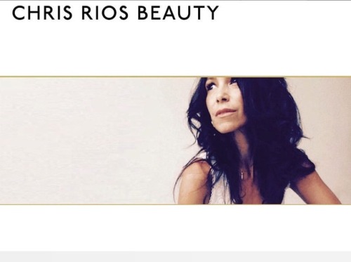 CHRIS RIOS BEAUTY My website is up!⬆️ Check out my seasonal favs, craves and more…!Link in 