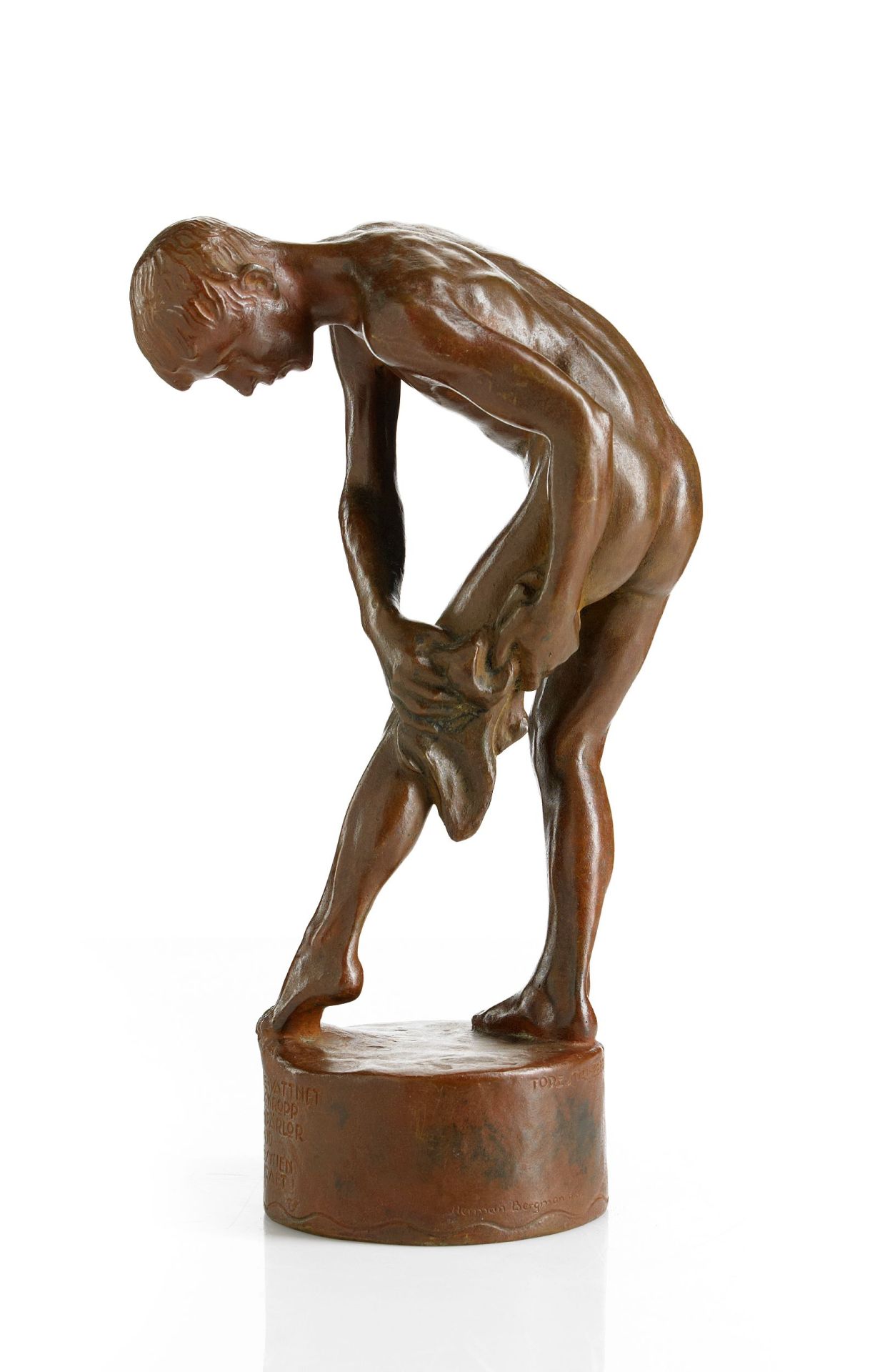 art-and-things-of-beauty:  Tore Strindberg (1882-1968) - Young man, bronze, heigh,