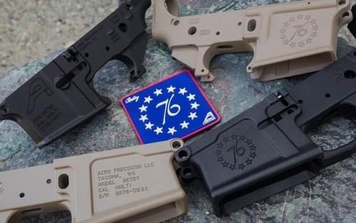 #Repost @aero_precision ・・・ Our new Special Edition Betsy Ross receivers are now available! Custom e