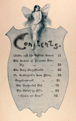 michaelmoonsbookshop:  Contents page - Old