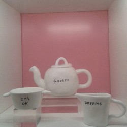 girrlsighs:  David Shrigley ceramics at Sketch, Conduit Street, London 