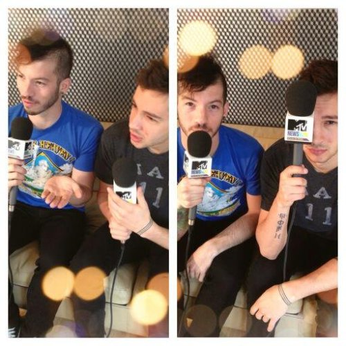 oneanddun:@mtvuknews Today we chatted with @twentyonepilots about their influences, playing in Londo