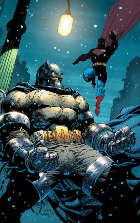 marvelmasterworks:Batman art by Jim Lee and Williams.