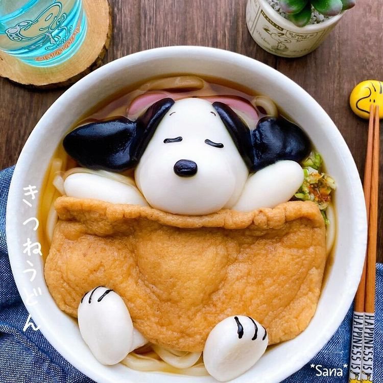 kosmogrl:snoopy food 