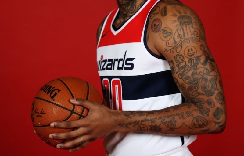 SportsNation on Twitter ALERT Mike Scott of the Atlanta Hawks has emoji  tattoos httptcoCENrFWpXTQ  Twitter