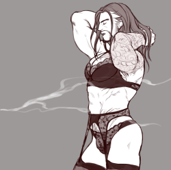 minghii:  a bunch of random stuff i dumped on twitter during the past weeks :Phanzo looks HELLA good in lingerie or weird sexy stuff or anything honestly