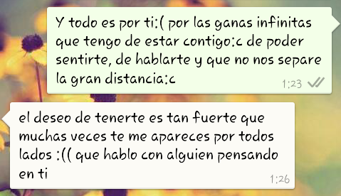 dont-hideyour-heart:  A veces realmente pienso que te amo, a pesar de la distancia, a pesar de todo…