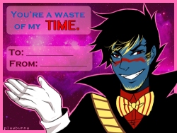 so i made vday cards ( ･ω･)ﾉi promise