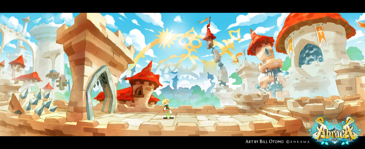 catfishdeluxe:  More concepts for Ankama’s videogame “Abraca” ! This time we