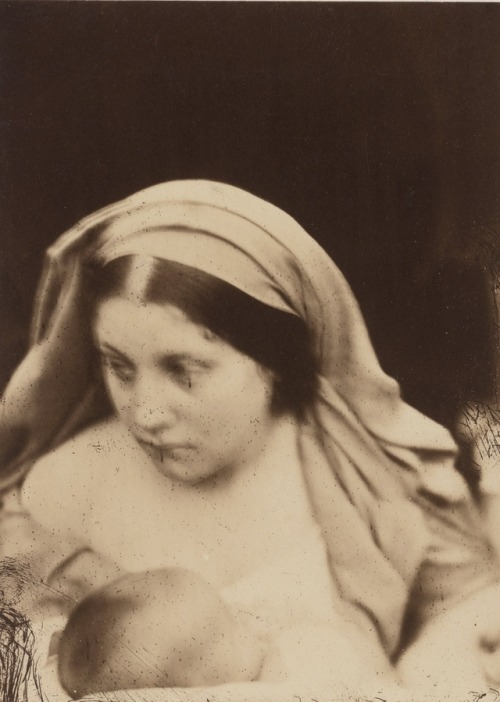 Julia Margaret Cameron The Finding of Moses (Mary Hillier with unknown child) , 1864