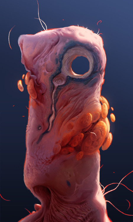 chriskotiesen:Portrait of a Creature With a Few Extra DimensionsSort of a spiritual successor to thi