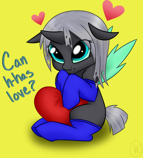 askivythechangeling:Part 1.  stay tuned for more commissions, fan art, and request art featuring Ivy.Some of these pictures are signed or have the water mark of the artist who drew them.  Such a lil’ cutiepie~ <3