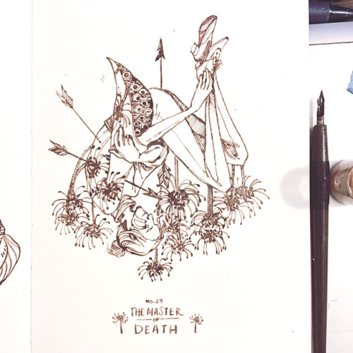 Finished inktober for the first time in 4 attempts!Compiled a zine in time for Comic Arts Brooklyn l