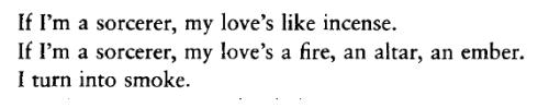 soracities:Adonis, ‘Transformations of the Lover’, The Pages of Day and Night (trans. Samuel Hazo)[T
