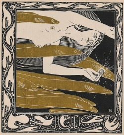 scottwasham:Woglinge - Koloman Moser illustration from Ver Sacrum,