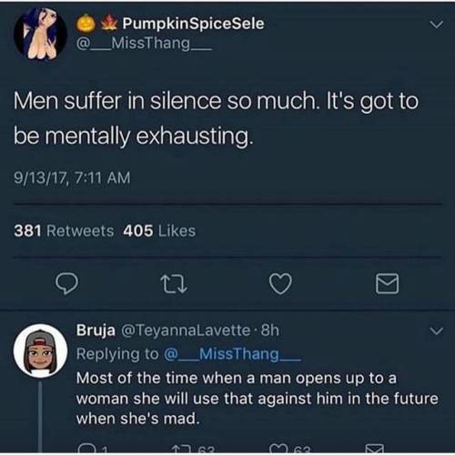 luvisblack:Nothing but straight facts here. This the shit folks don’t want to talk about or even acknowledge. #LuvIsBlack #MarleysThoughts #BTOMBG