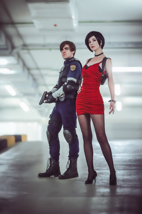  Resident Evil 2 Remake | CosplayAda Wong by Ksana Stankevich | INSTAGRAMLeon Scott Kennedy by SCP 0