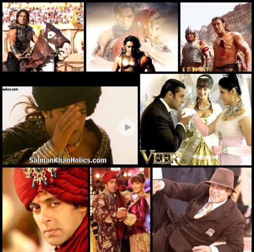 salmankhanholics: „★ Dabi Dabi Saanson Mein Suna Tha Maine ... Bole Bina Mera Naam Aaya ... Palkein Jhuki Aur Uthne Lagi To Haule Se Uska Salaam Aaya ...„ Să sărbătorim # 9YearsOfVEER O poveste de dragoste epică a unui războinic #SalmanKhan În și ca #VEER.  Introdus ...