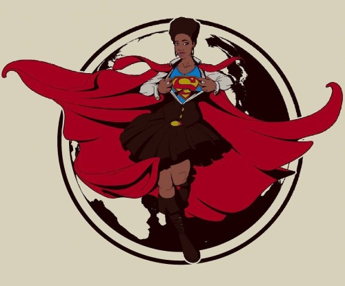 sositomaske:  “Super Nono” @art_prints_nkumelenis #blackwoman Follow us on tumblr at: 🐺 www.sositomaske.tumblr.com  Like us on Facebook at: 👥 www.facebook.com/sositomaskeblog  Follow us on Twitter at: 💭 @sositomaske  Buy a limited edition