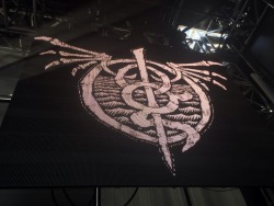 LAMB OF GOD BACKDROP ON KIMMEL