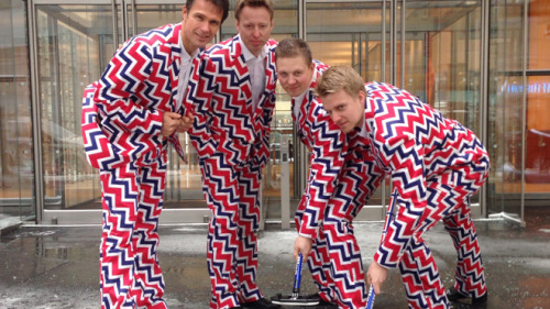 Team Norway&rsquo;s Curling Uniform for Sochi 2014